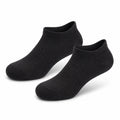 Chaussettes basses 39-42 en maille noire respirante pour usage quotidien