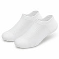 Chaussettes invisibles 43-46 en maille blanche respirante pour sport