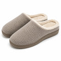 Chaussons femme taille 38/39 textile gris doublure douce pour intérieur