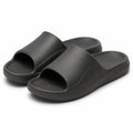 Claquettes 42/43 en mousse synthétique noire - semelle texturée pour usage quotidien